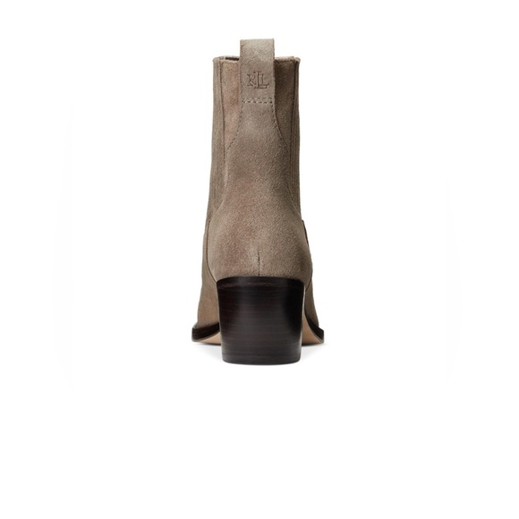 Racquel Womens Pointed Toe Leather Booties. Note: Wrong Box - Picture 3 of 8